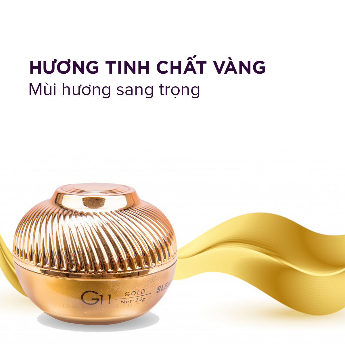 [HCM]Kem Dưỡng Ban Đêm GREENSKIN mặt nạ ngủ 25g Gold tươi G11 - [MỸ PHẨM THANH TRÚC]