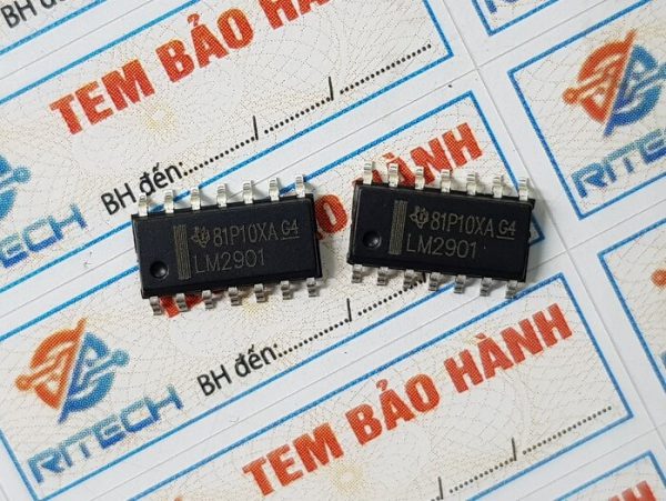 Combo 10 chiếc lm2901, lm2901m ic thuật toán sop-14