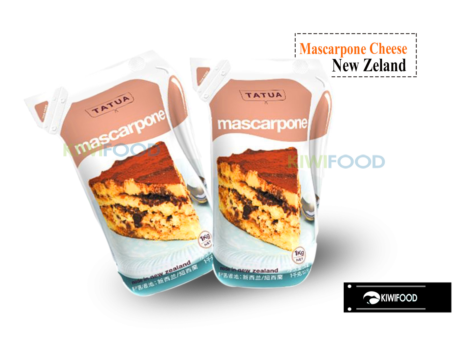 Phomai Mascarpone hiệu Tatua gói 1kg