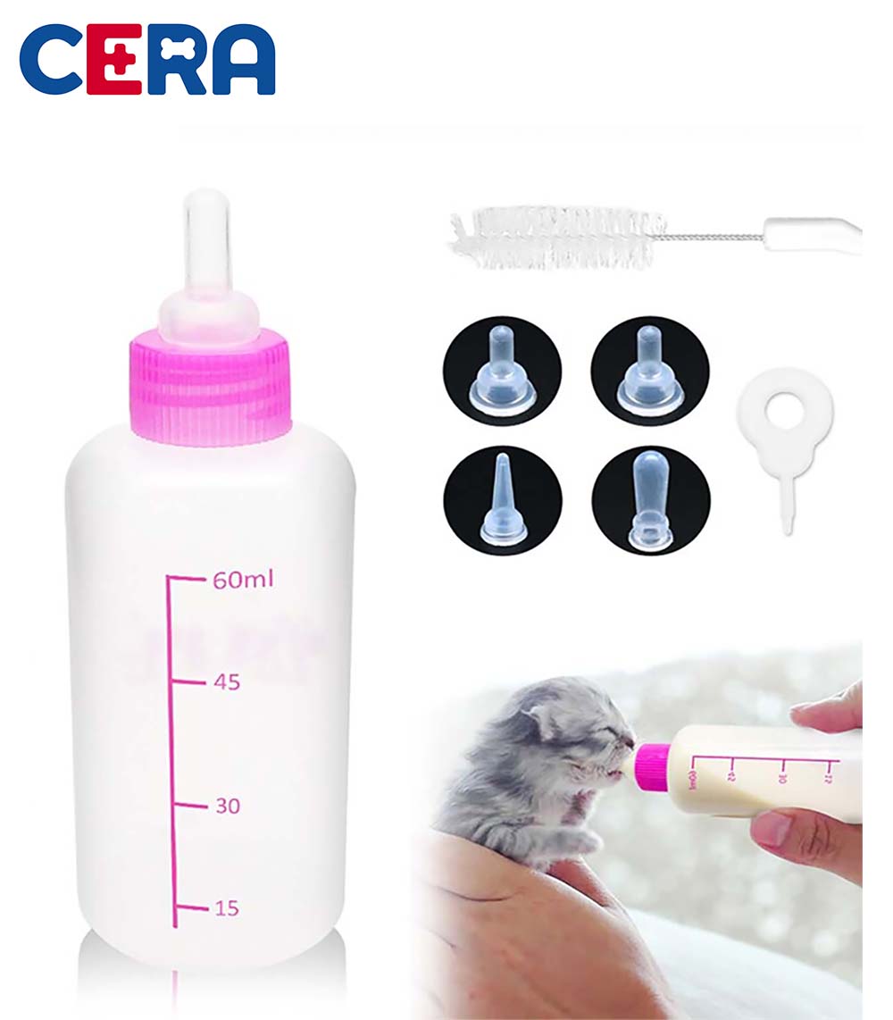 Bình sữa cho chó mèo con - 60ml