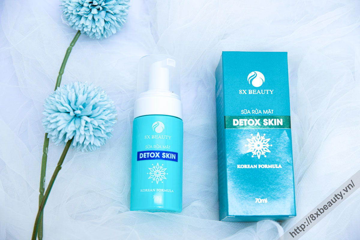 SỮA RỬA MẶT DETOX SKIN 8X BEAUTY 70ml