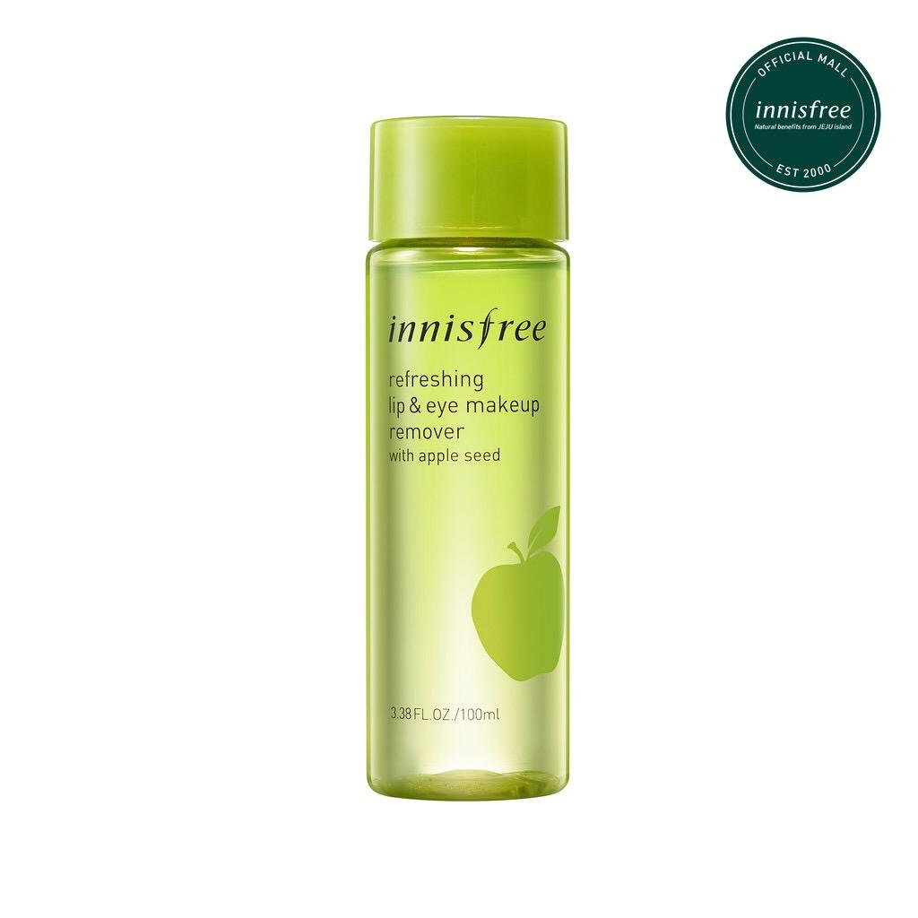 Tẩy Trang Mắt Môi Innisfree Apple Seed Lip & Eye Remover 100ml