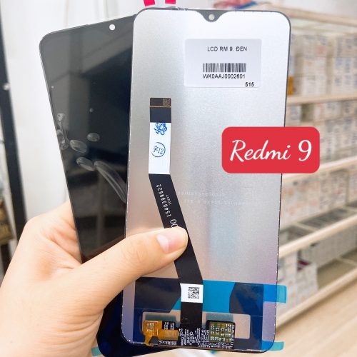 Màn hình zin new full nguyên bộ Xiaomi Redmi 9A, 9c full bộ (đen }