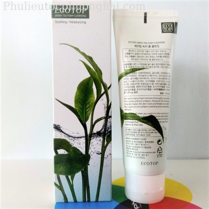 SỮA RỬA MẶT ECOTOP Trà Xanh