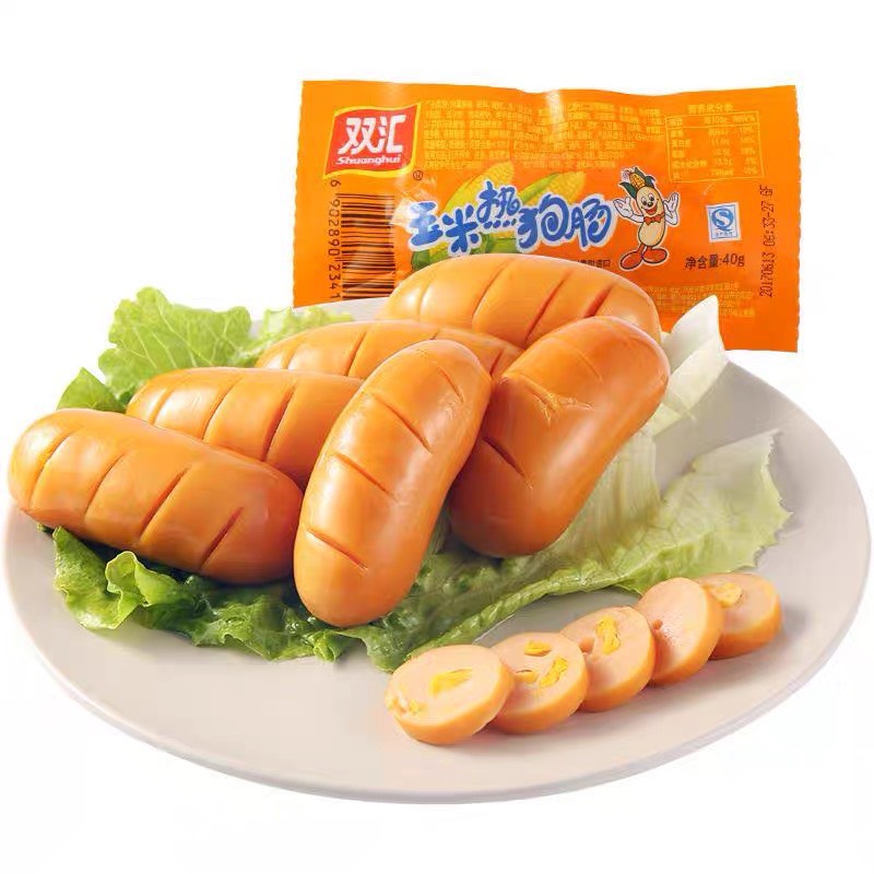 Xúc xích ngô ăn liền thơm ngon