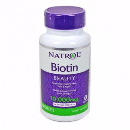 Viên uống ngăn rụng tóc mọc tóc Biotin 10.000mcg 100 viên