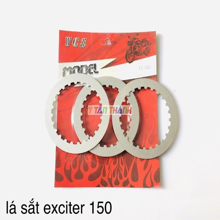 Lá sắt Exciter 150 Ycs, sản phẩm tốt, độ bền cao, cam kết sản phẩm nhận được như hình và mô tả, inbox shop để được tư vấn thêm