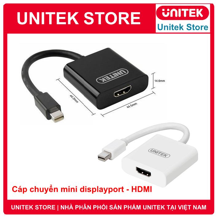 Cáp chuyển cổng mini DisplayPort sang HDMI Unitek Y-6325