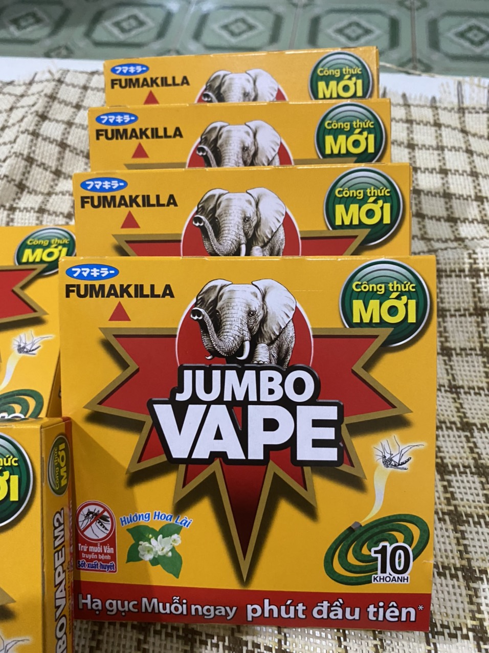 Nhang trừ muỗi Jumbo M2 hương hoa lài