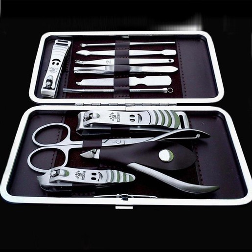 [THANH LÝ ĐẦU NĂM] [ Voucher 6% Off ] BỘ KỀM CẮT MÓNG 12 MÓN INOX TIỆN DỤNG - BỘ LỚN