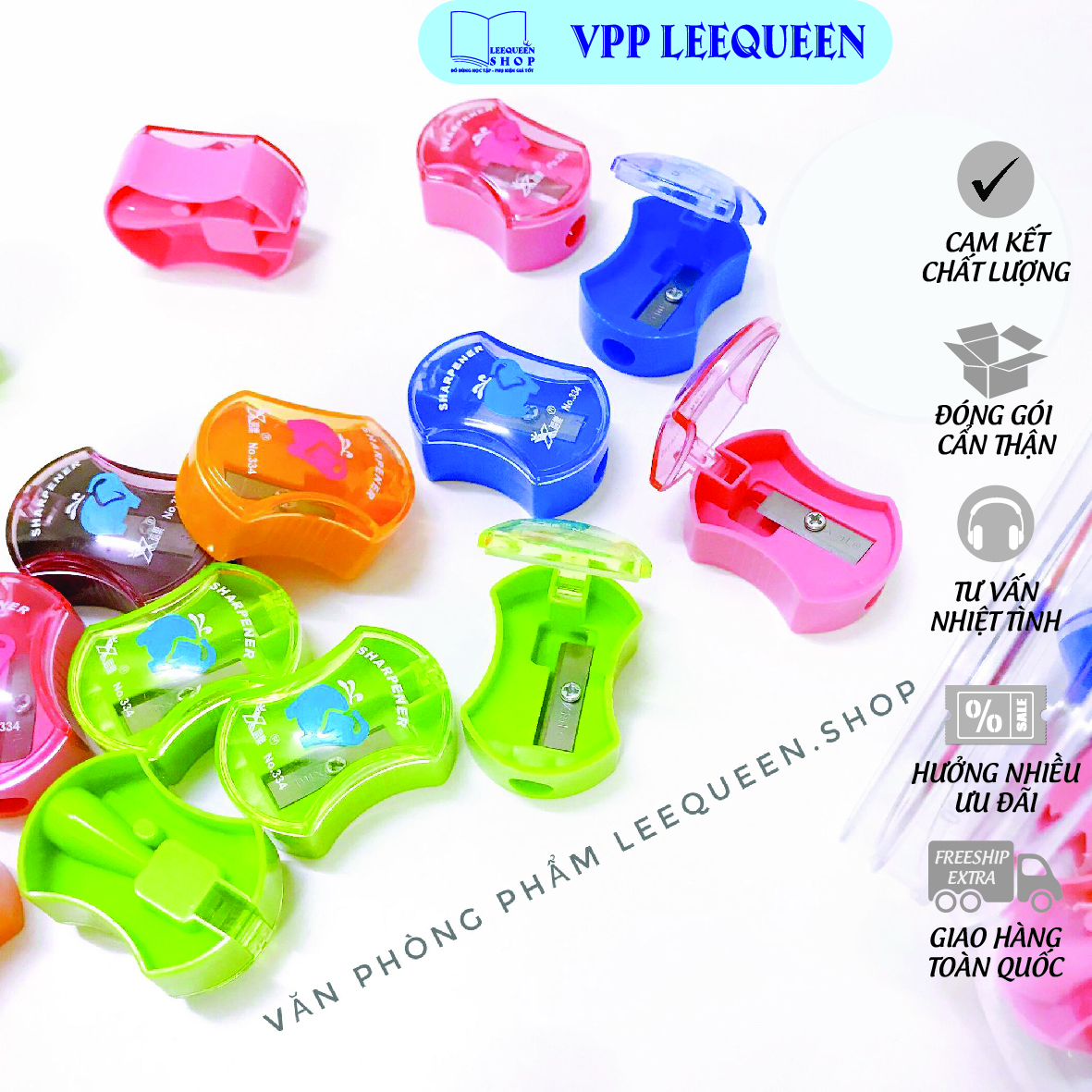 Chuốt bút chì xl-334 có nắp đậy
