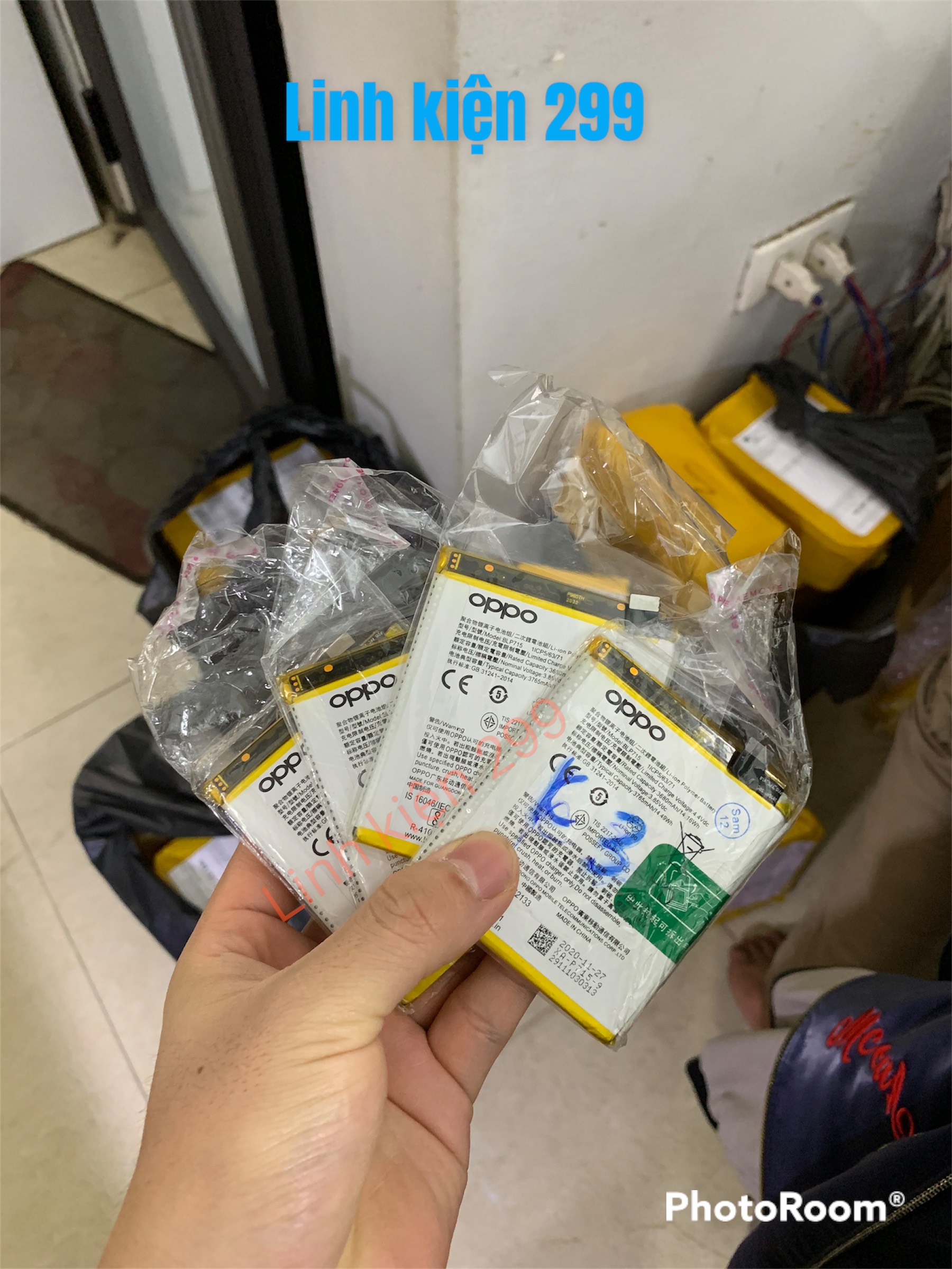 Pin oppo k3 / realme - dung lượng 3765 mah