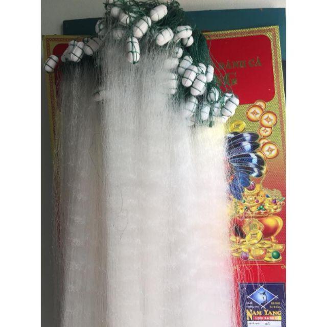 Lưới đánh cá 1 màng bắt cá trôi, chép loại vừa dài 150m. Kích thước chính xác của sản phẩm này là: 150m - hot hot - giảm giá cuối năm - sale
