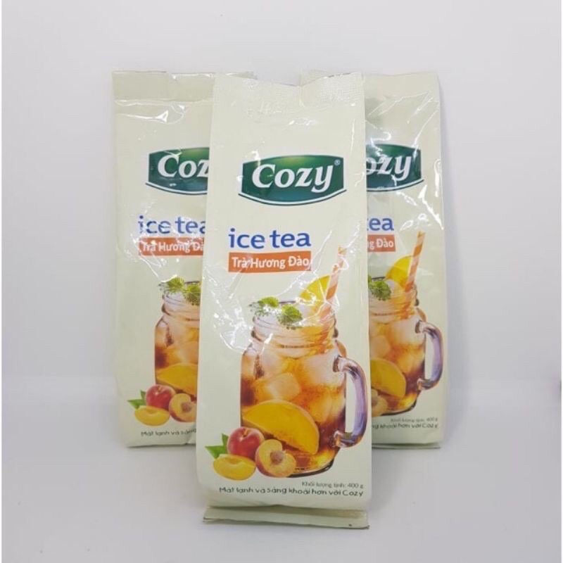 Bột Cốt Đào CoZy Gói 400g Chuyên Pha Chế Dành Cho Quán Trà Sữa