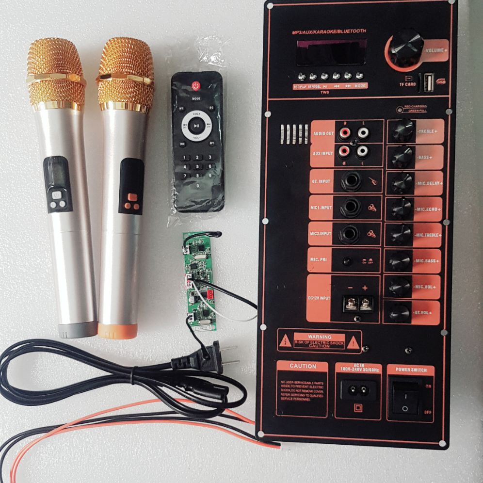 [SOCK] TRỌN BỘ MẠCH LOA KÉO BASS 40 KÈM 02 MICRO CHỈNH VOLUME CỰC HAY