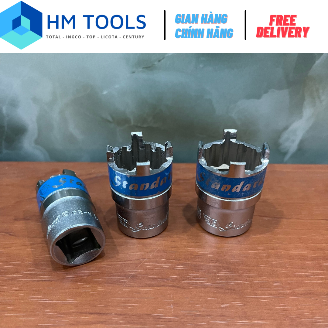 [2021] ĐẦU TUÝP BẮN NỒI XE MÁY 16mm, 19mm, 21mm - DỤNG CỤ THÁO MỞ CÔN XE MÁY