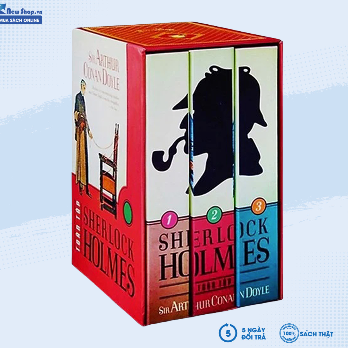 Sách Sherlock Holmes Toàn Tập 2023  Hộp 3 Tập ML Newshop