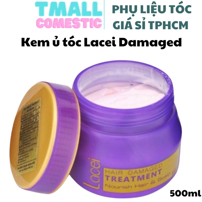 Dầu hấp tóc lacei tím giúp tóc chắc khỏe bóng mượt 500ml tmall comestic