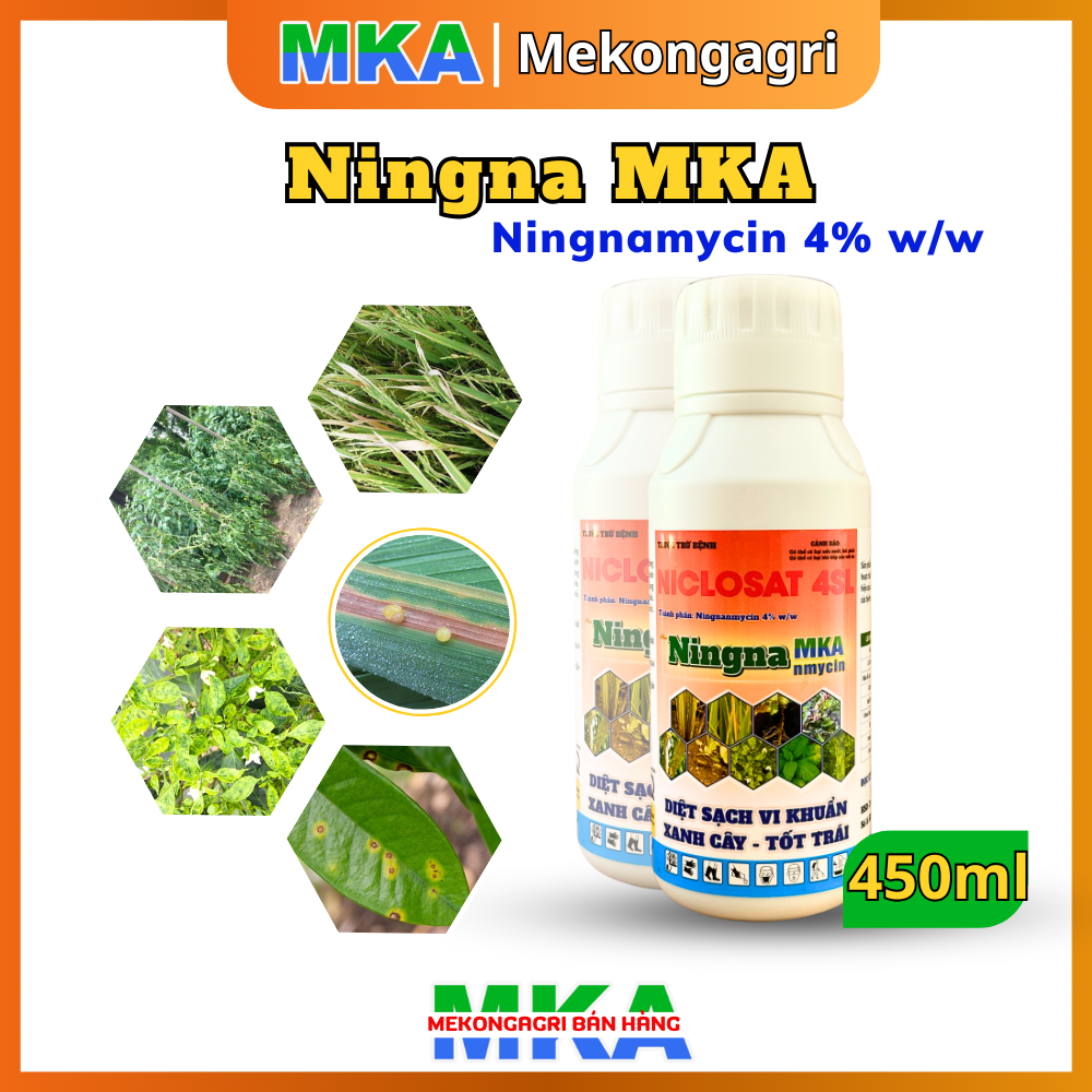 Vi khuẩn mka - phòng và trị bệnh do nấm - 450ml