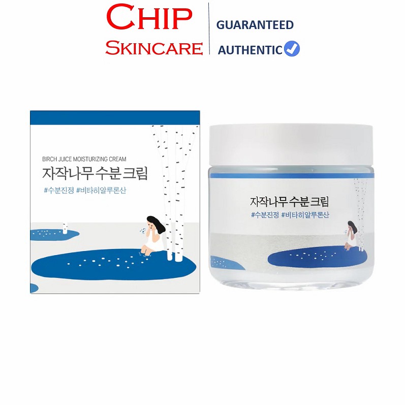 Kem dưỡng cấp ẩm chiết xuất nhựa cây bạch dương RoundLab Birch Juice Moisturizing Cream