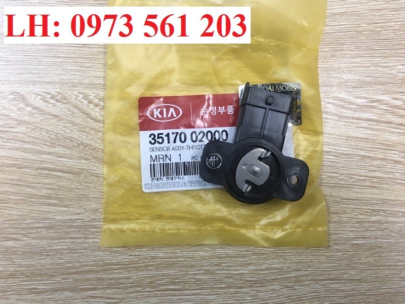 Cảm biến bướm ga Morning 05-10, I10 - hàng Hàn và xịn , cảm biến vị trí bướm ga morning, cảm biến chân ga morning