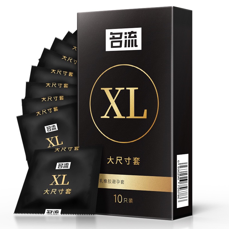 Bao cao su xl size lớn 55mm - hộp 10 bao