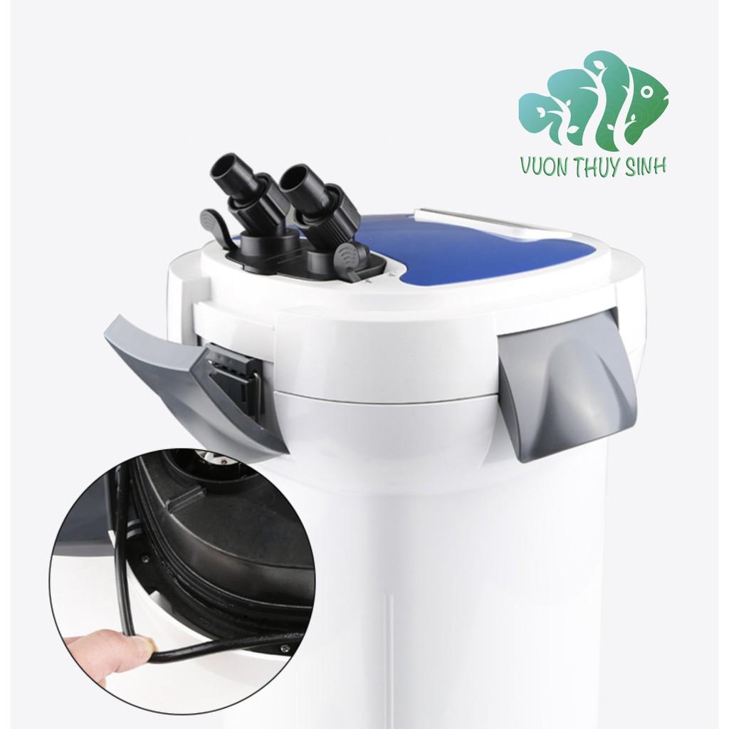 Lọc thùng sunsun hw-3000 bảng điều khiển điện tử tích hợp đèn uv