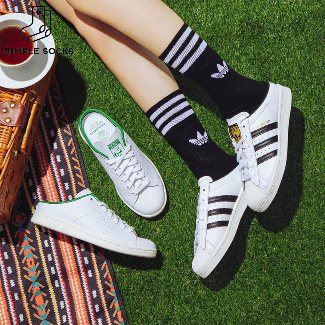 Vớ adidas cao cấp - tất nam nữ unisex chính hãng - vớ cổ cao adidas dầy dặn chống hôi chân và chơi thê thao được