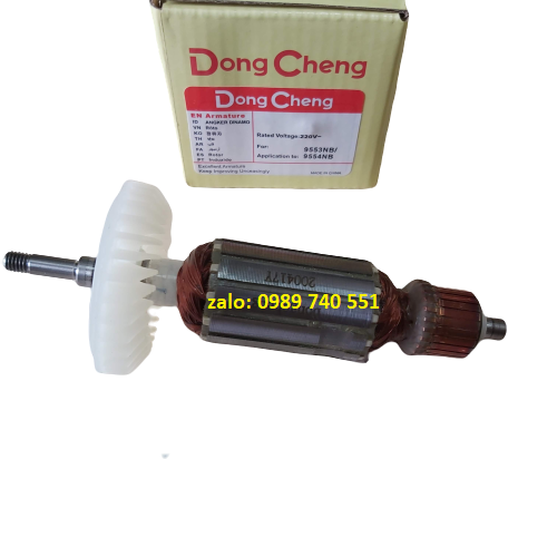 Rotor máy mài góc dongcheng thay thế cho máy mài makita 9553NB - dây đồng chất lượng cao