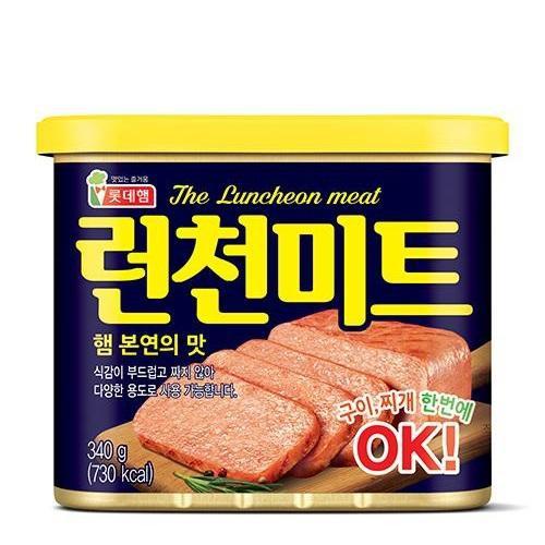 【HOT SALE】 Thịt hộp Lotte Lunchoen Meat Hàn Quốc 340g