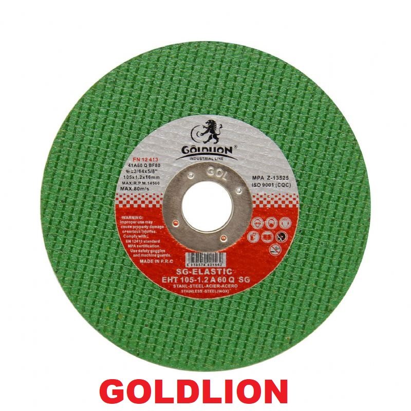 Đá cắt goldlion 100 xanh 105x1.2x16mm 25v 50v