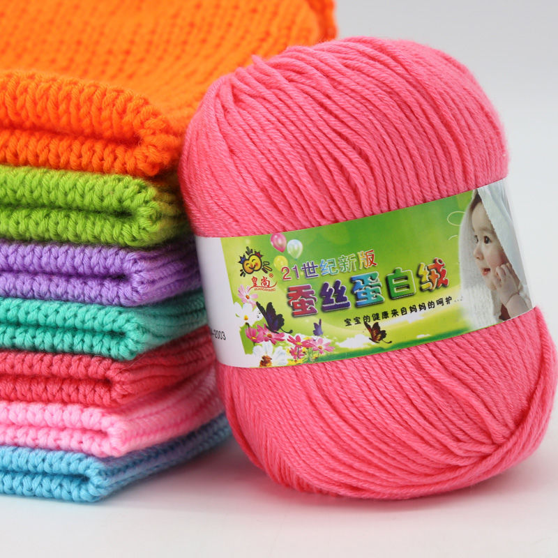 Len cotton milk len sợi đan móc len cuộn len nhung đũa len milk bò len milk cotton 125g len milk cotton 50g，Bán Buôn 6 Bông Sữa Mỏng Trung Bình Túi Dệt Sợi Khăn Lụa Trứng Nhung Trắng