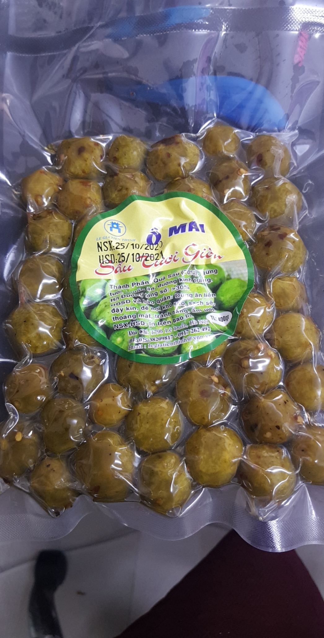 [HCM]400GR Sấu tươi giòn