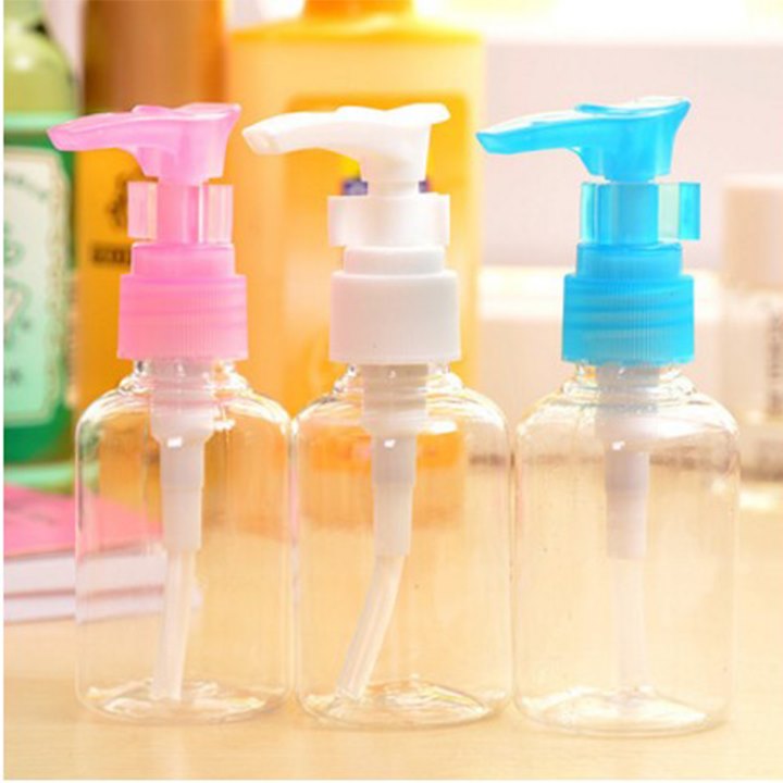 Lọ chiết mỹ phẩm có vòi 50ml – nhựa cứng chống va đập