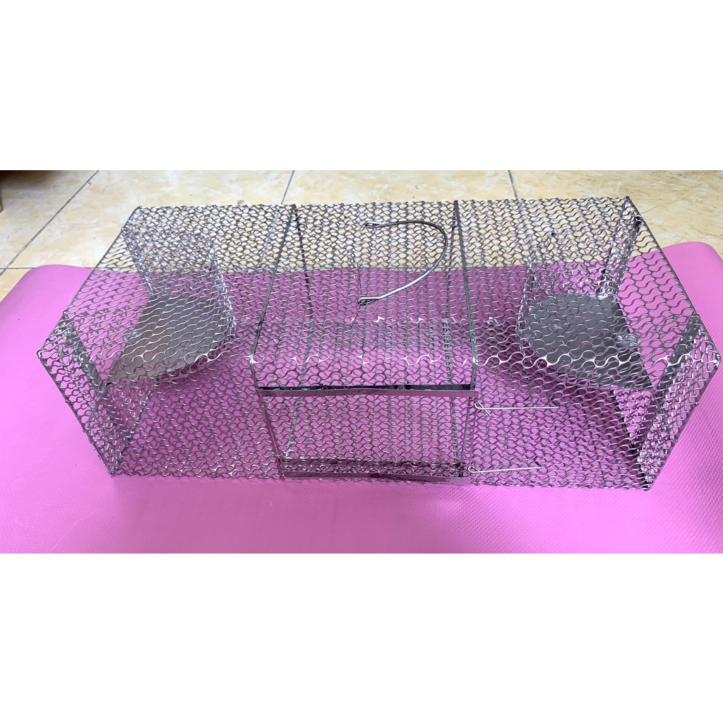 Bẫy chuột thông minh bẫy nhiều con mẫu lớn 2 cửa cao cấp