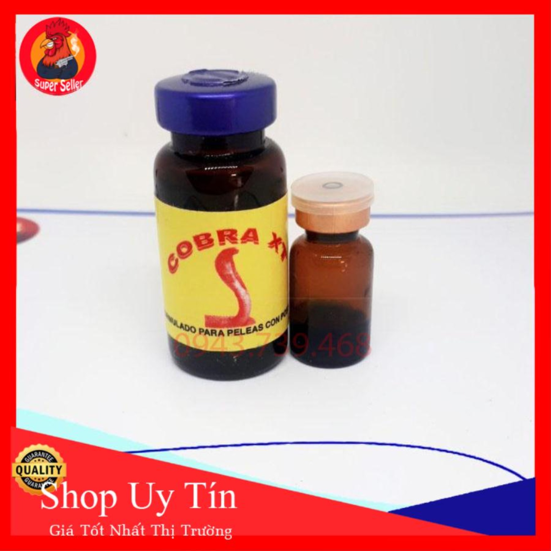 Cobra xt chiếc lẻ 1ml cho gà đá sung