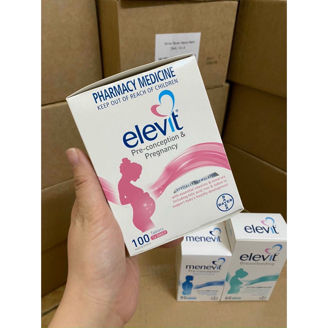 Elevit chính hãng Úc – Vitamin bà bầu