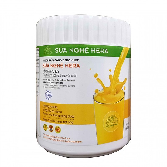 Bổ sung năng lượng thiết yếu, làm lành vết thương – Sữa nghệ Hera