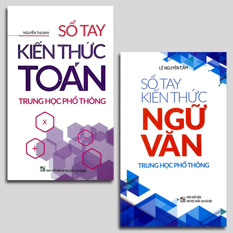 Sổ tay kiến thức thpt toán, ngữ văn