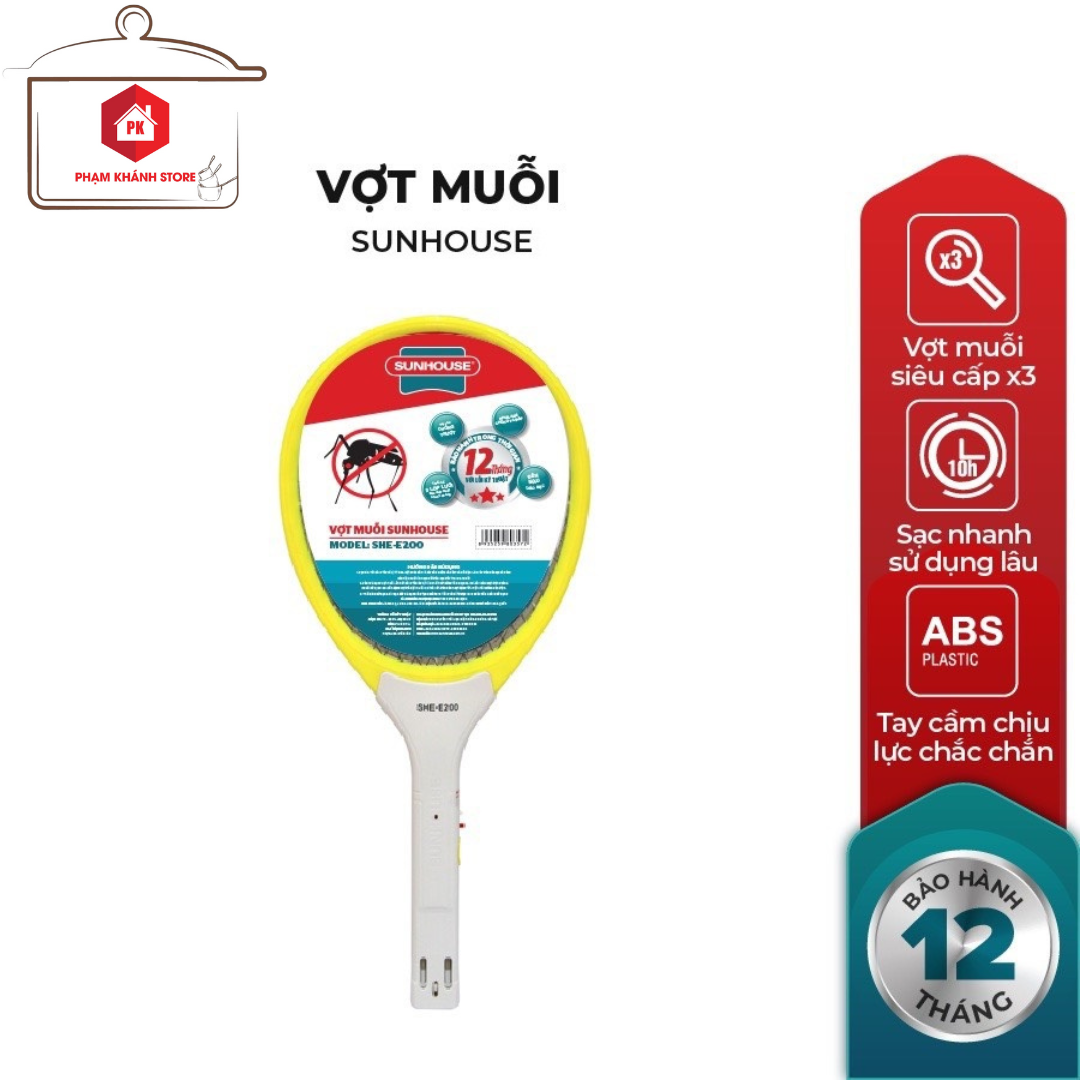 Vợt Muỗi Sunhouse Hàng Chính Hãng