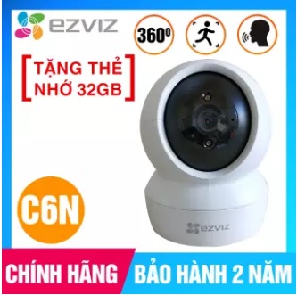 Camera EZVIZ C6N [TẶNG THẺ NHỚ 32GB]  Camera EZVIZ C6N 1080P wifi Smart IR, theo dõi chuyển động ( CS-C6N-A0-1C2WFR)