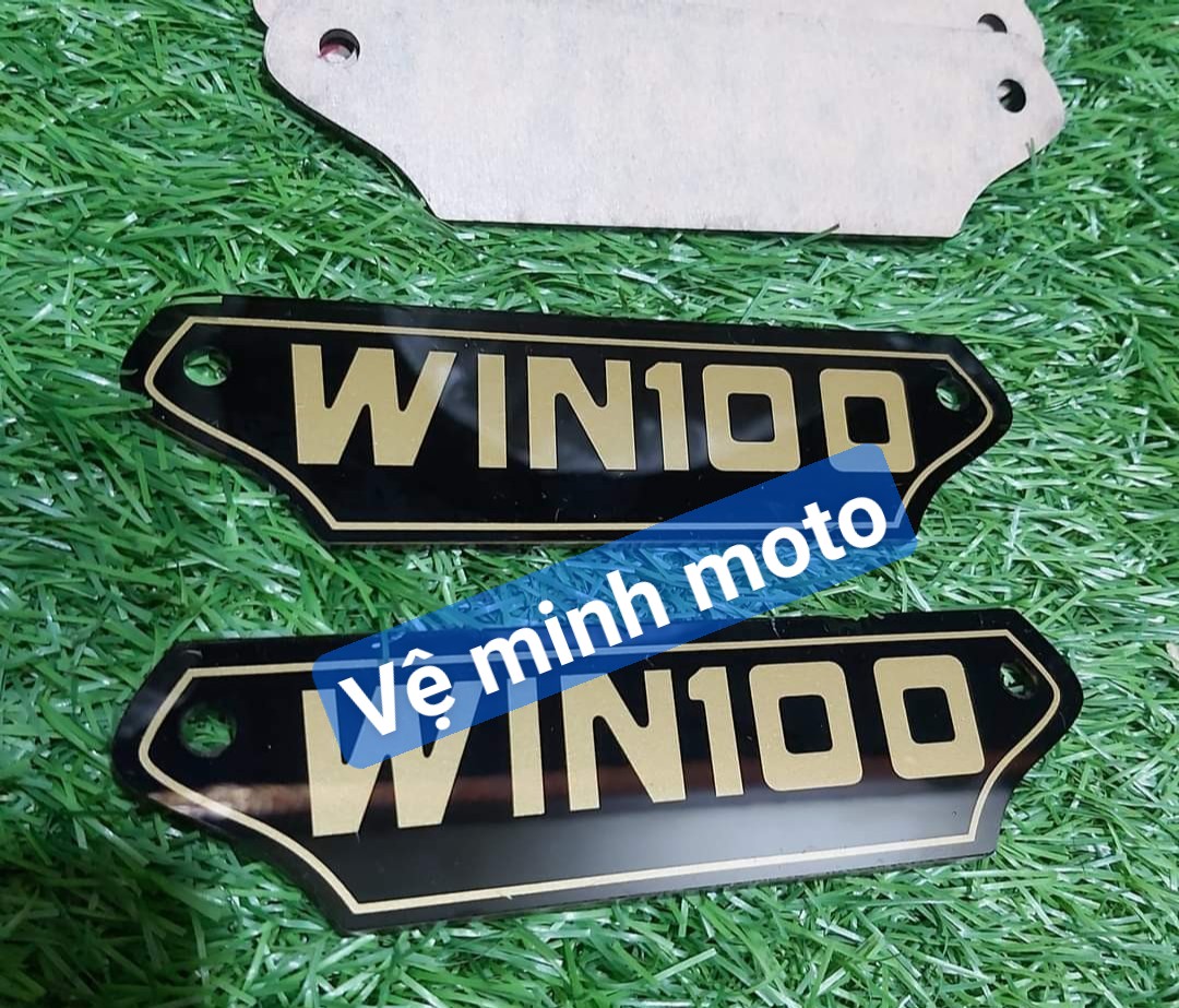 Chữ honda win 100/110 - logo win 100/110
