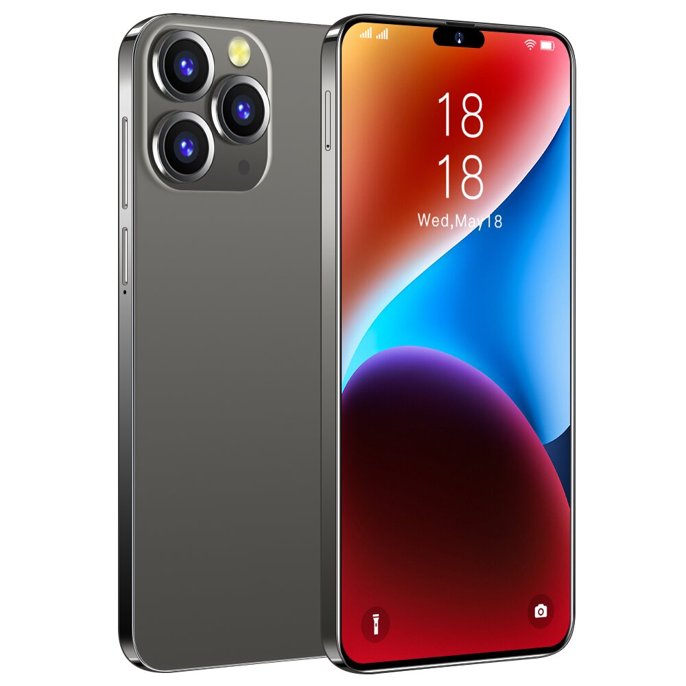 Đt giá học sinh i14 pro max điện thoại di động chính hãng 7.3inch điện thoại di động bộ nhớ lớn16+512gb camera 50+108mp pin 6000mah