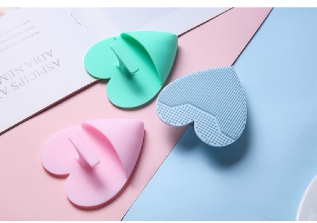 Miếng rửa mặt pad rửa mặt chất liệu silicon mềm mại massage da mặt sạch sâu mụn đầu đen - mimomart HN