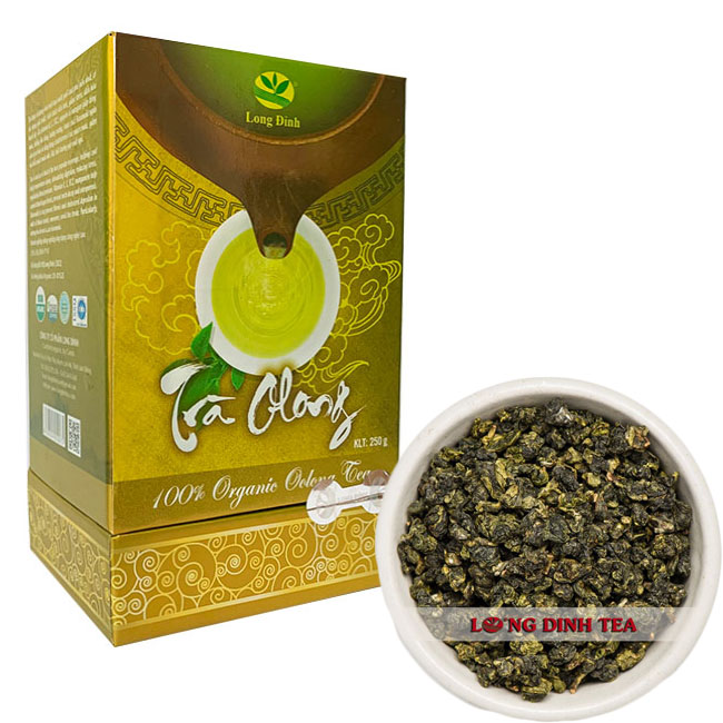 Trà Ô Long Tứ Quý 250 gram - Long Đỉnh Organic Tea