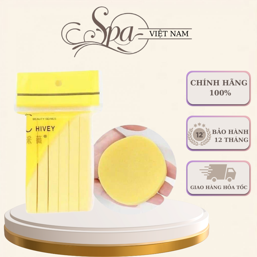 Bọt biển | mút nở rửa mặt | cây 240 miếng