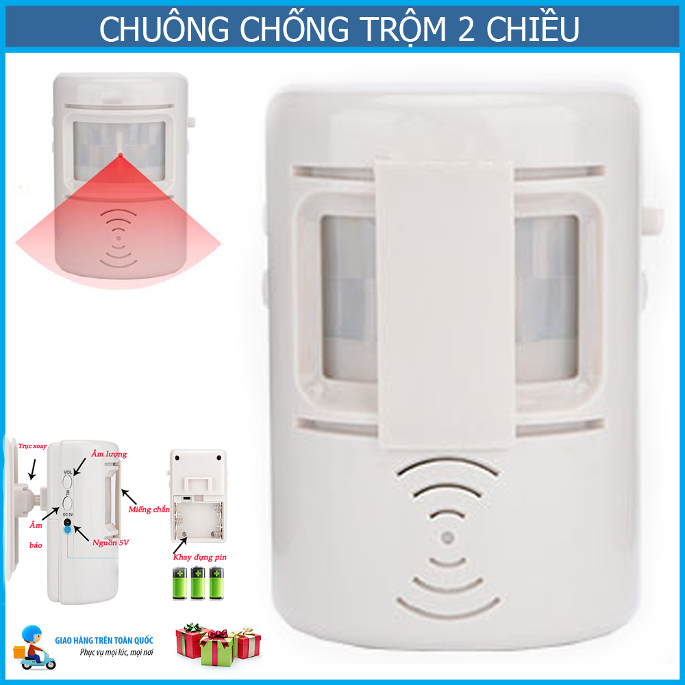 MÁY CHỐNG TRỘM,MÁY CHỐNG TRỘM HAI CHIỀU THÔNG MINH,VÙNG QUÉT RỘNG,ÂM THANH TO,BẢO VỆ AN TOÀN CHO NGÔI NHÀ CỦA BẠN