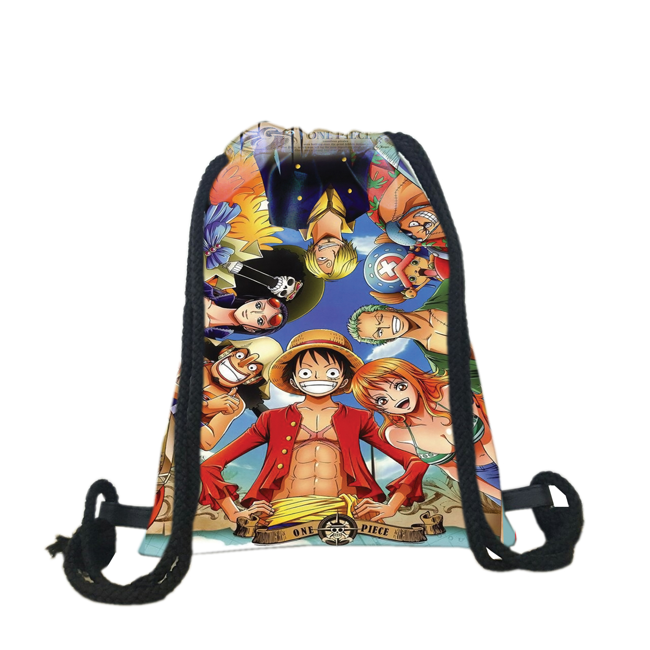 Balo dây rút in hình nhân vật hoạt hình Onepiece