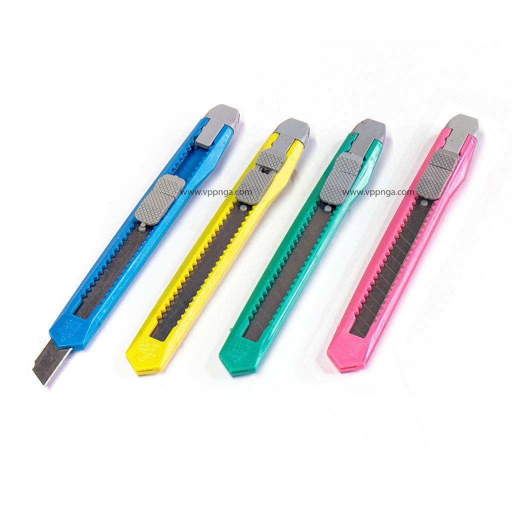 Combo 5 Dao rọc giấy L804, nhỏ ( Loại Đục )