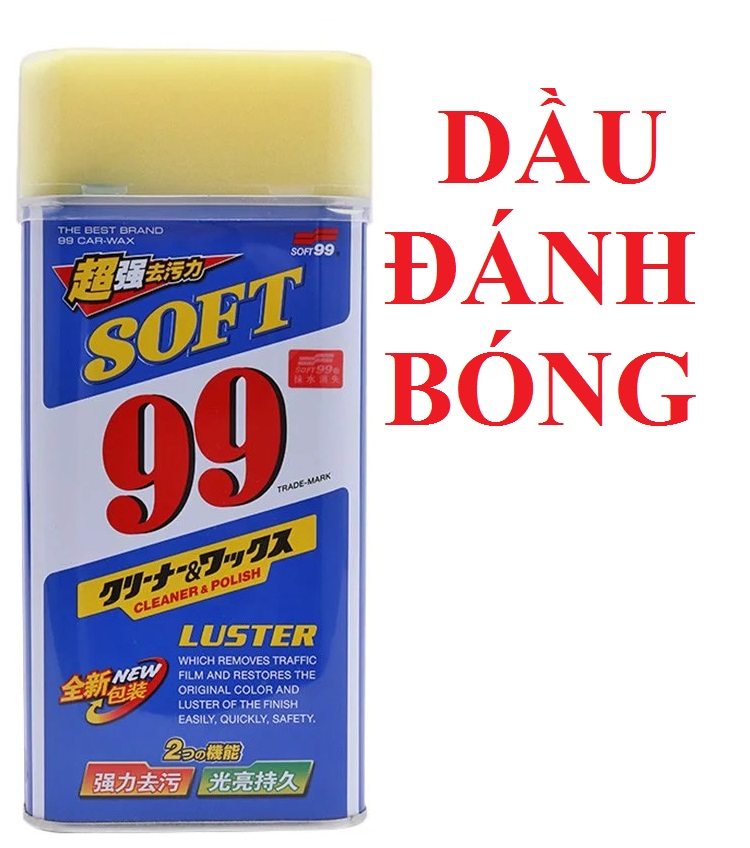 Dầu đánh bóng bề mặt sơn cho ô tô, xe máy soft 99 bhkn107